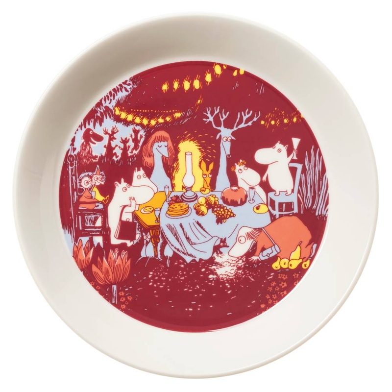 Moomin Festive Moments Plate 19cm