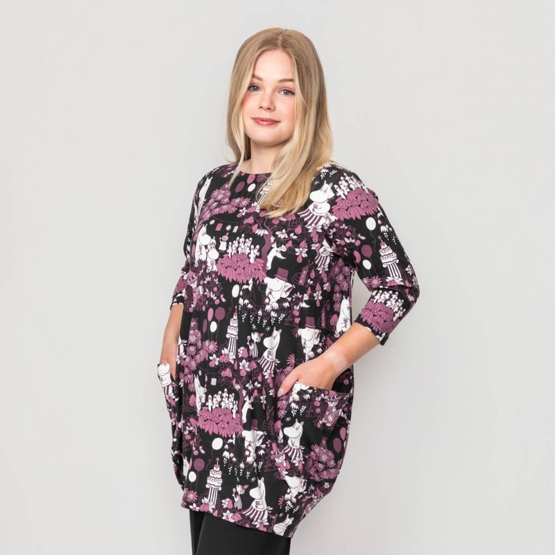 Moomin Party Moment Tunic Plum