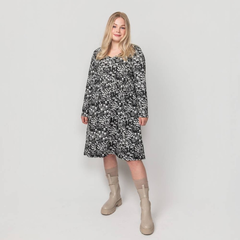 Moomin Primrose Dress Black|S|M|L|XL|XXL
