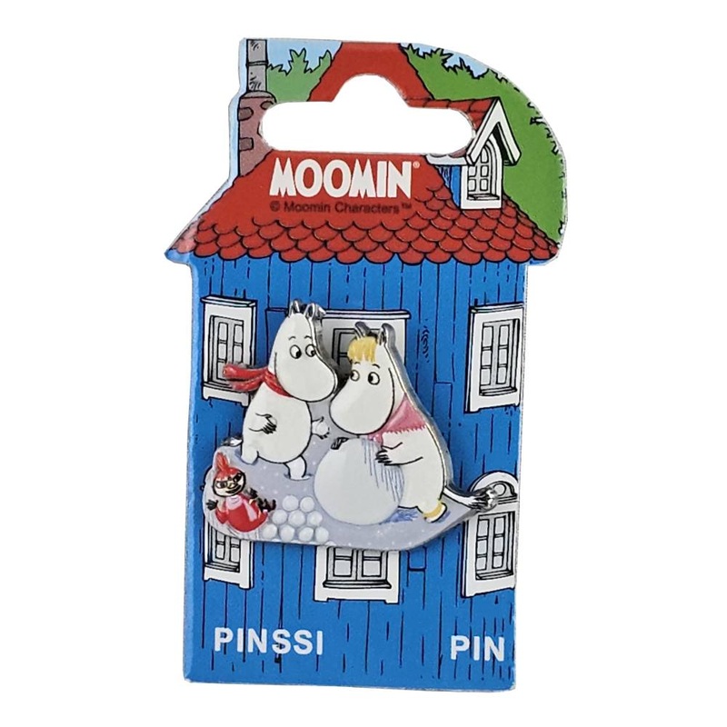 Moomin Winter Pin Bagde 3D
