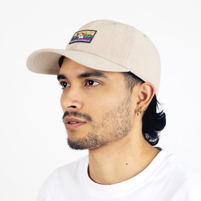 Moomintroll Wandering Adults Cap Beige