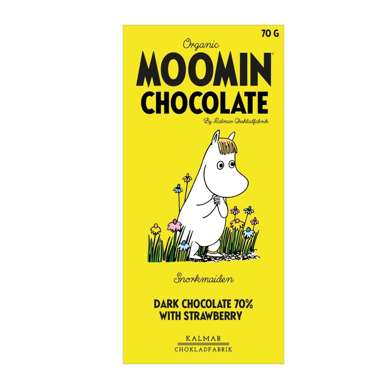 Snorkmaiden Dark Chocolate with Strawberry