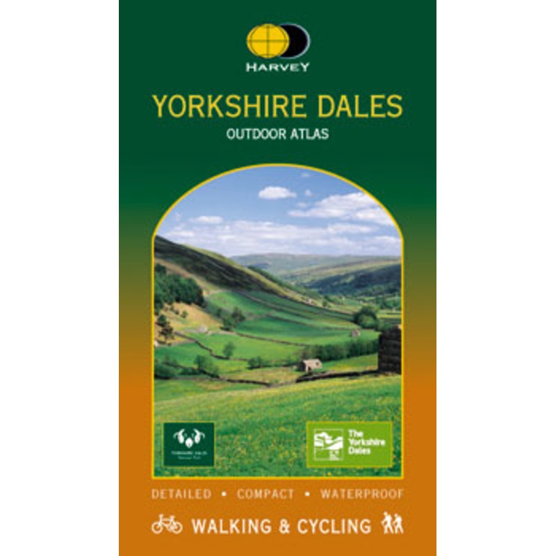 Harvey Yorkshire Dales Outdoor Atlas