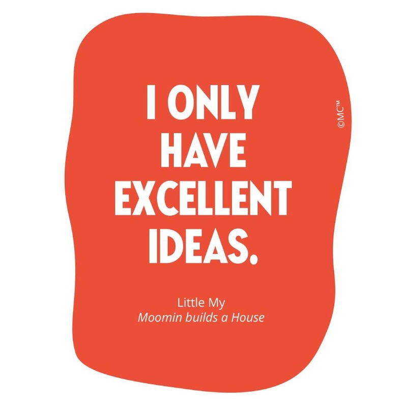 Little My Excellent Ideas Vinyl Sticker