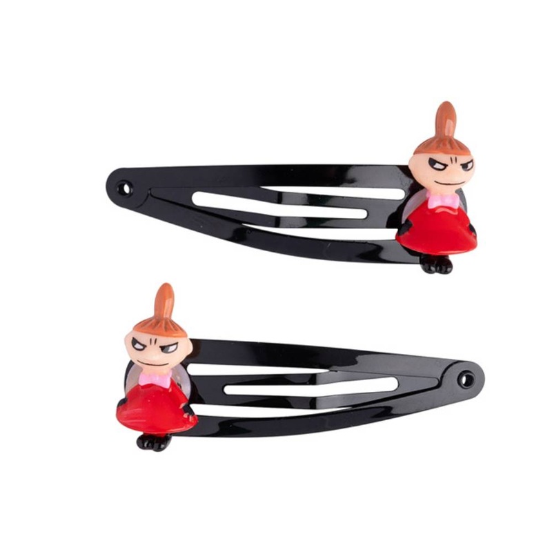 Little My Hair Clips Black 2pcs