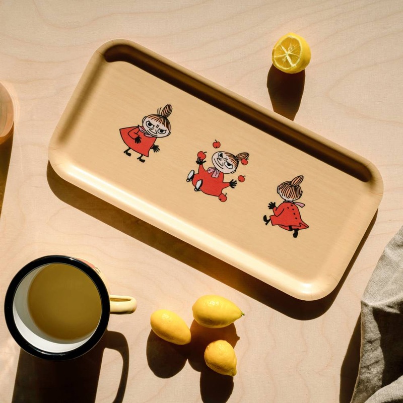 Little My Retro Tray 27x13cm Yellow