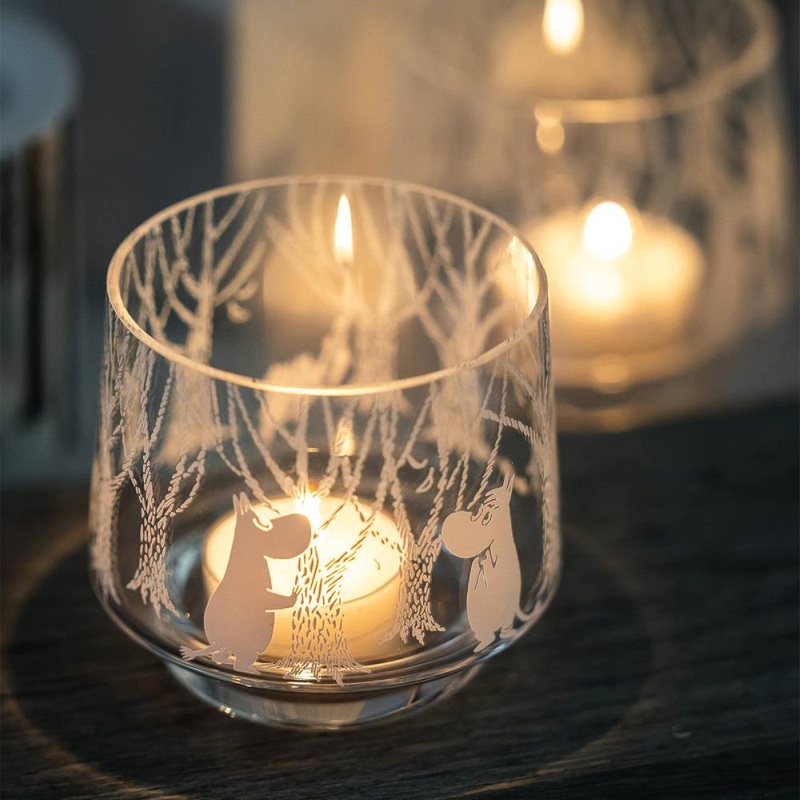 Moomin In the woods Candle Holder 8cm