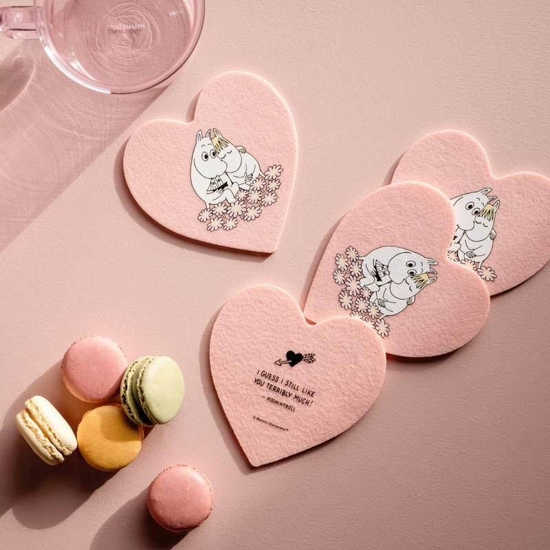 Moomin Together Coaster 4pcs