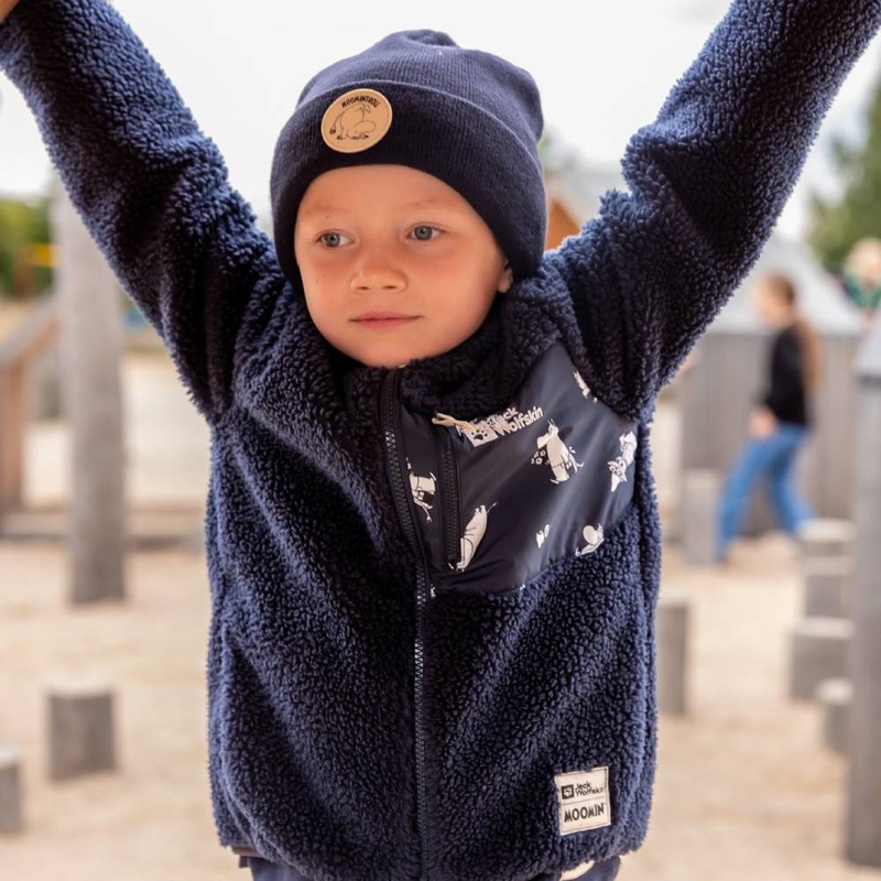 Moomintroll Fleece Jacket Blue – Jack Wolfskin