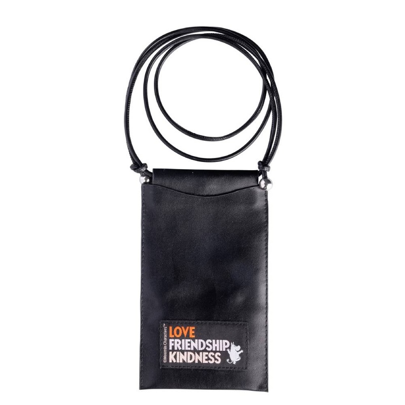 Moomintroll Phone Purse Black