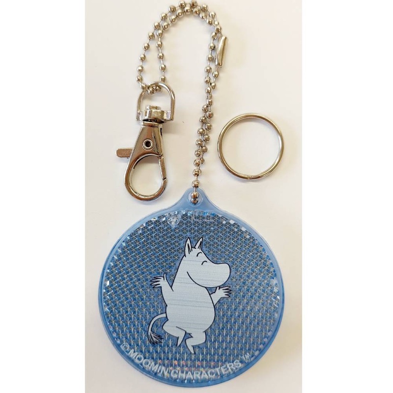 Moomintroll Reflector Round Blue