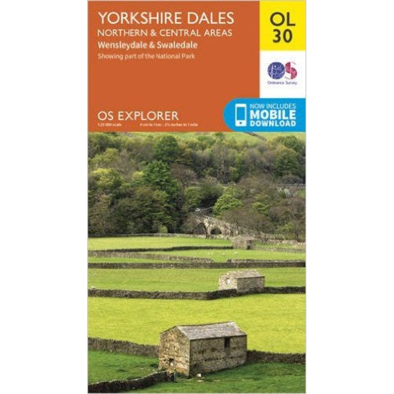 OS Explorer OL30 Yorkshire Dales – Northern & Central Areas