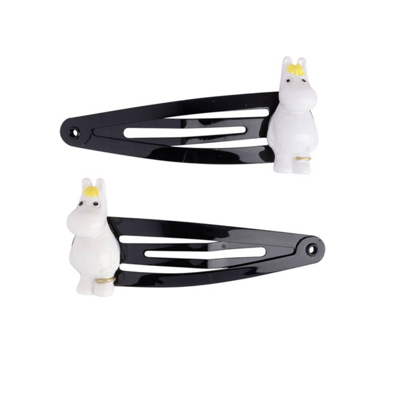 Snorkmaiden Hair Clips Black 2pcs