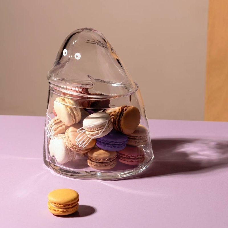 The Groke Shaped Glass Jar 19,5cm