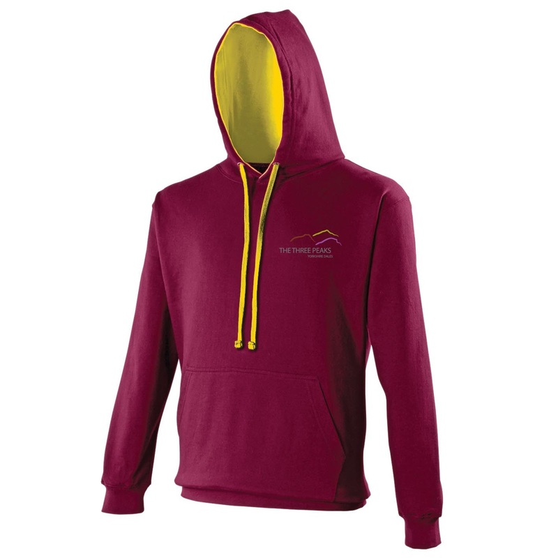 Three Peaks Contrast Hoodie (other colours are available).