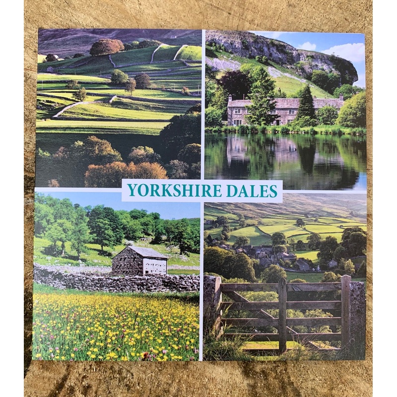 Yorkshire Dales Four View Card
