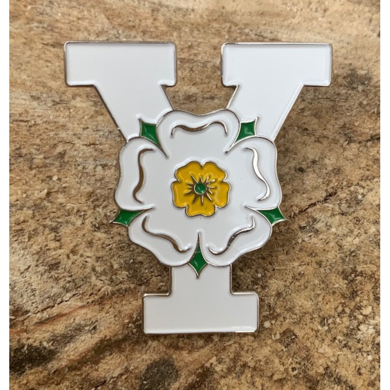 Yorkshire Rose Y Pin Badge