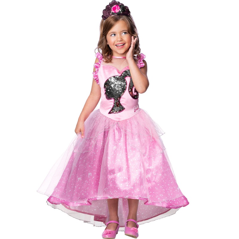 Bar- Barbie Princess Costume|Small 34 Years|Medium 56 Years|Large 78 Years