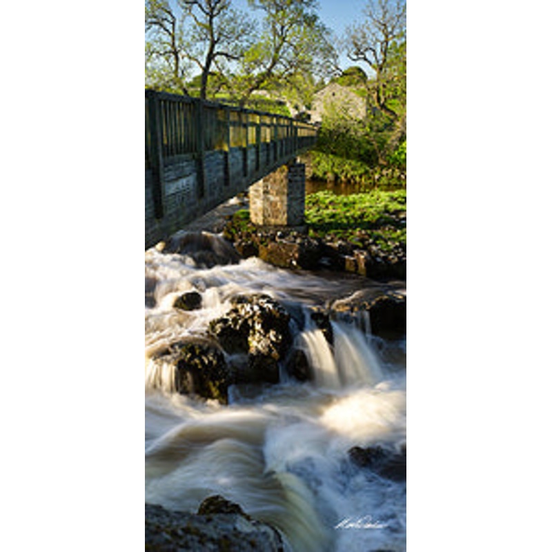 Bright Water Linton Falls Card – by Mark Denton Photography
