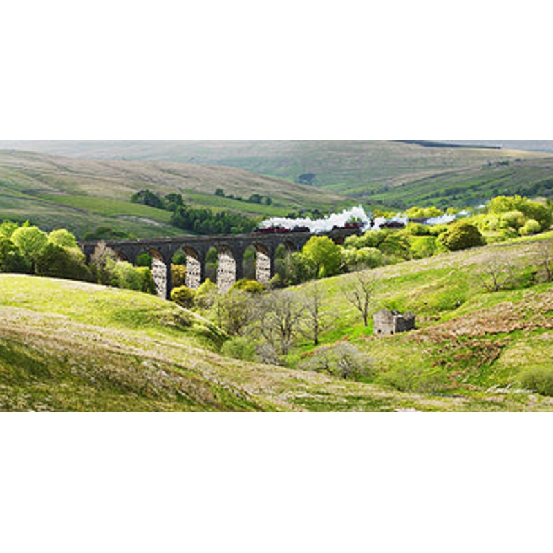 Galatea on Denthead Viaduct Card – by Mark Denton Photography