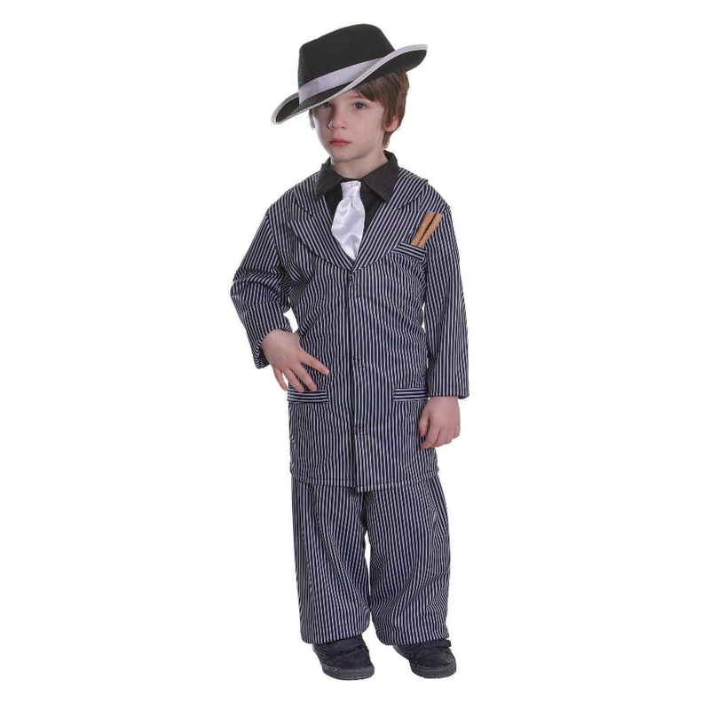 Gangster Boy Kids Costume|Small|Medium|Large