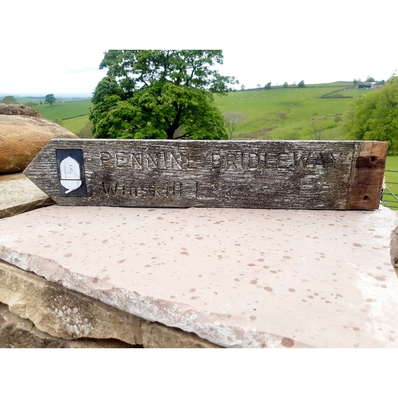 Pennine Bridleway sign – Winskill
