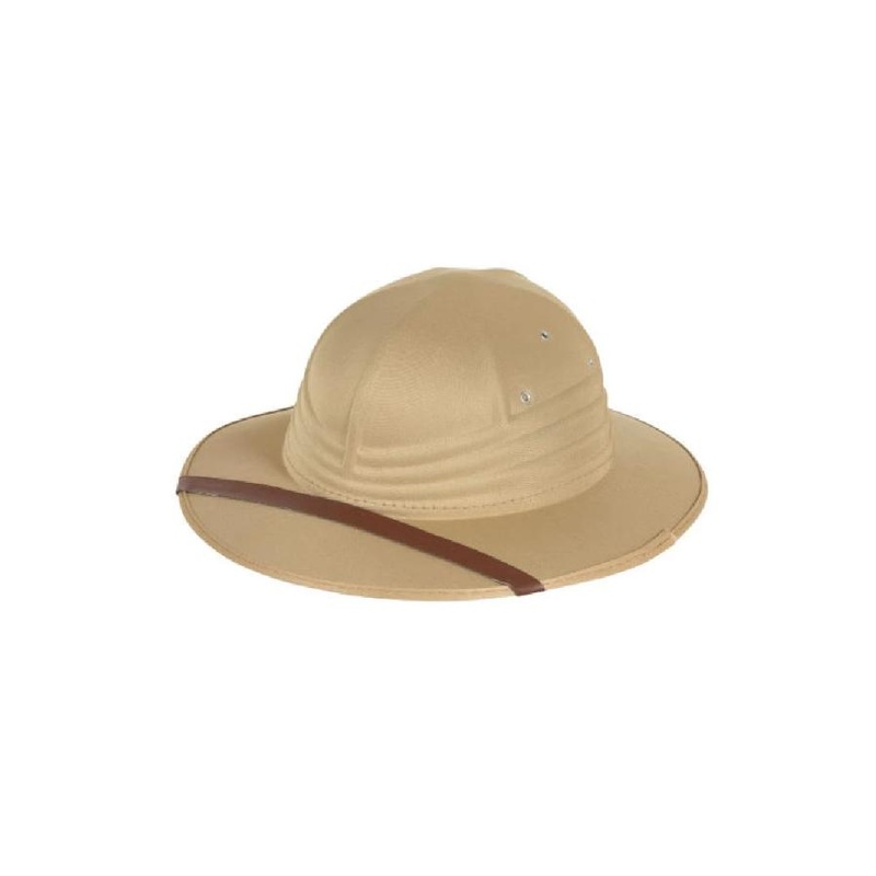 Safari Hat Beige Nylon Felt