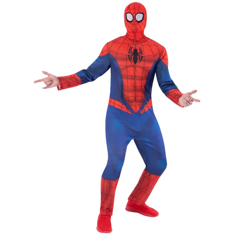 SPIDER-MAN ADULT COSTUME|Small|Medium|Large