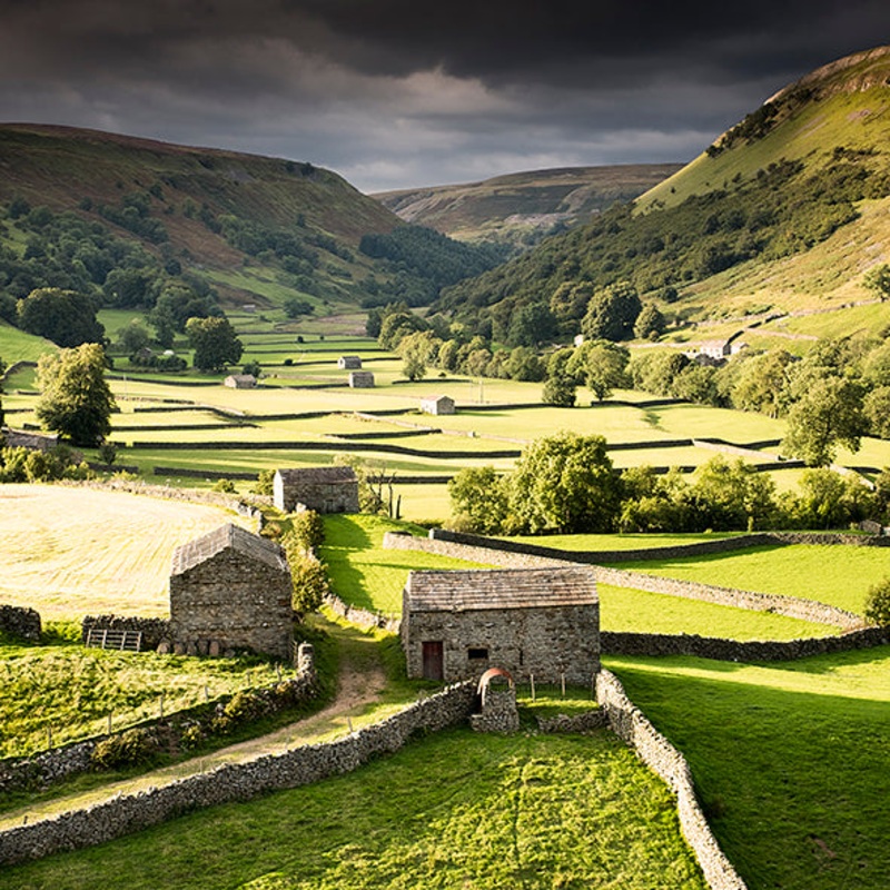 Swaledale Barn, Muker Card – David Tarn Photography