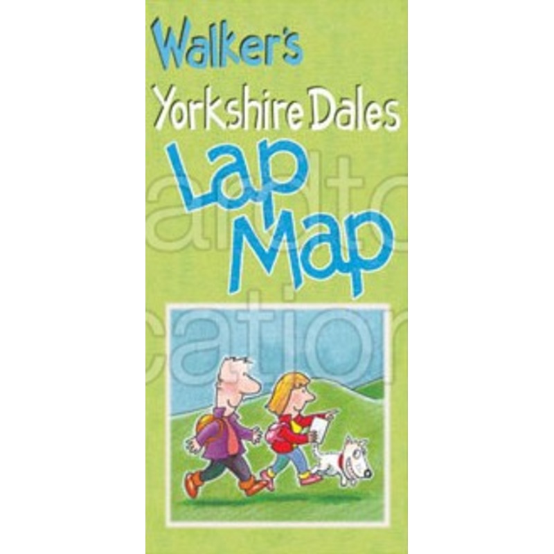 Yorkshire Dales Walkers Lap Map
