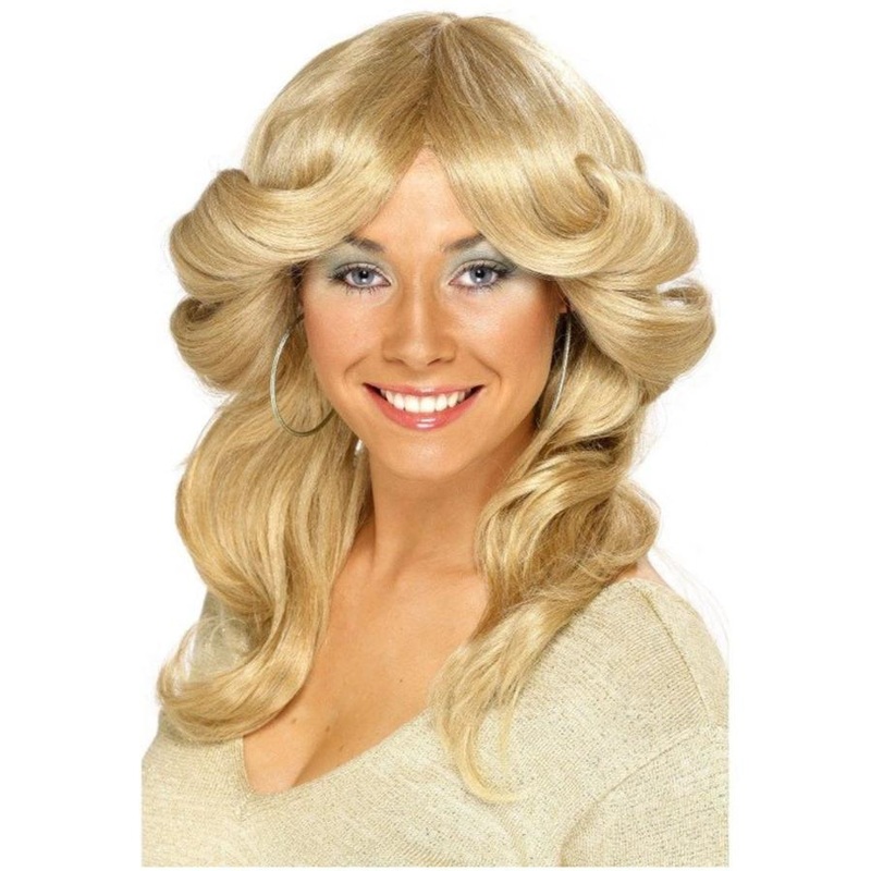 70’s Flick Blonde Wig