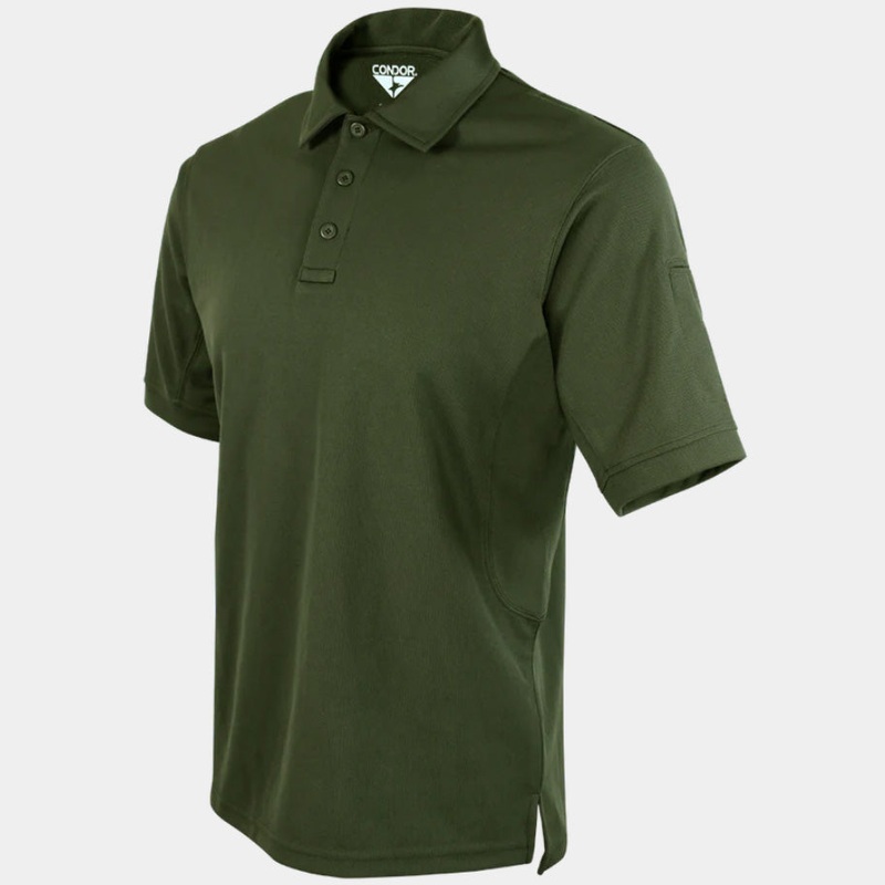 CONDOR PERFORMANCE TACTICAL POLO T-SHIRT – OLIVE DRAB