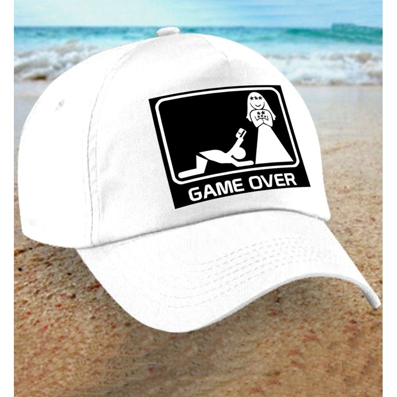 Fun Game Over Stag Party Baseball Hat