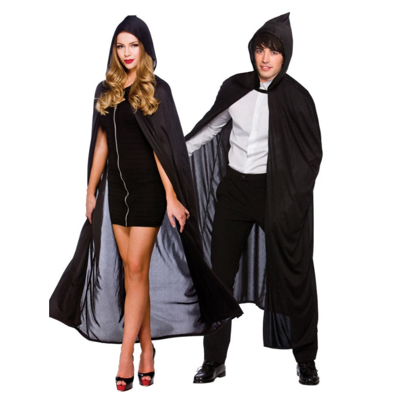 Hooded Cloak Black