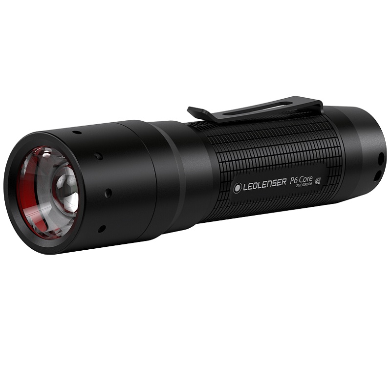 LEDLENSER P6 CORE 300 LUMENS FLASHLIGHT – BLACK