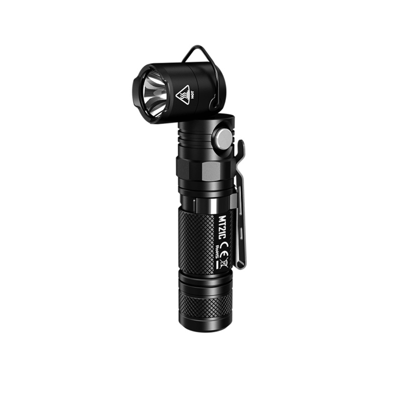 NITECORE MT21C – 1000 lumens (90 deg angle head with hanging loop flashlight)