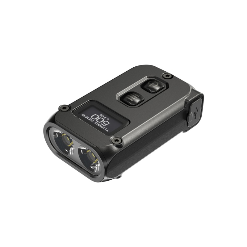NITECORE TINI 2 (Black) – 500 LUMENS (BUILT-IN 280mAh LI-ION RECHARGEABLE BATTERY)