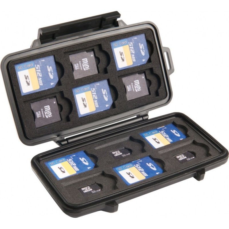 PELICAN 0915 MEMORY CARD CASE – FOR SD CARD