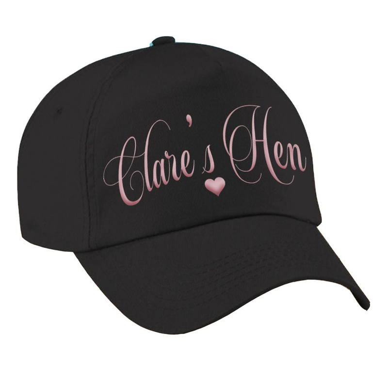 Personalised Hen Party Baseball Hat