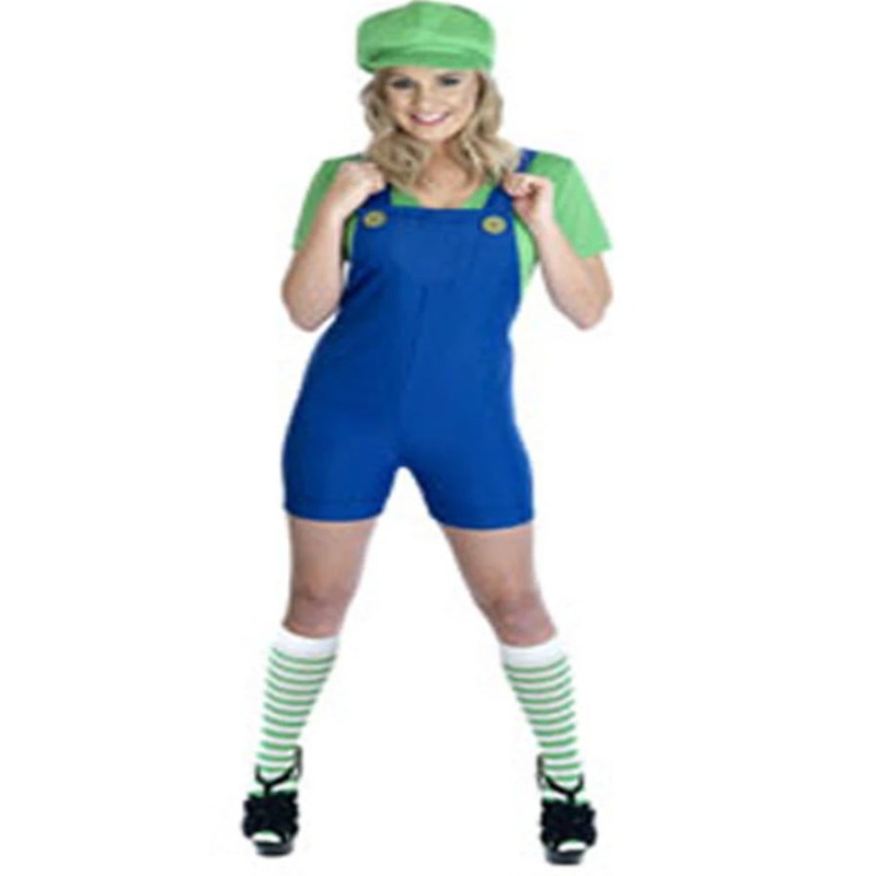 Plumbers Mate Green Luigi Costume