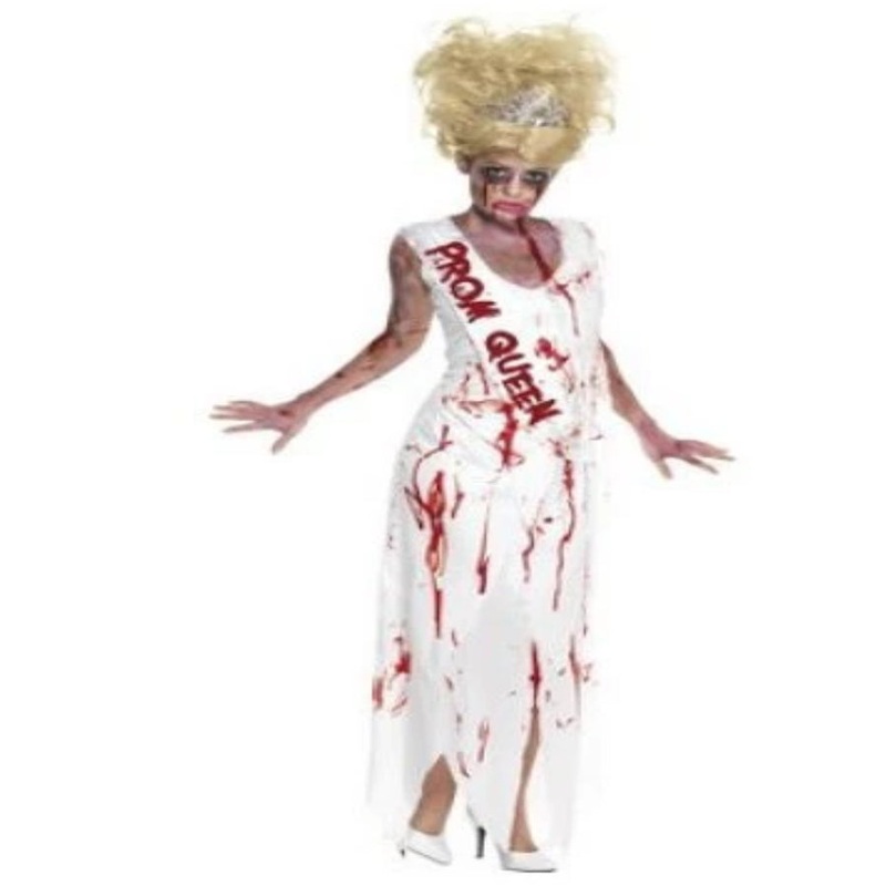 Prom Queen Zombie Costume|Medium
