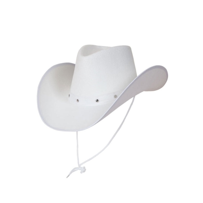 Texan Cowboy Hat White