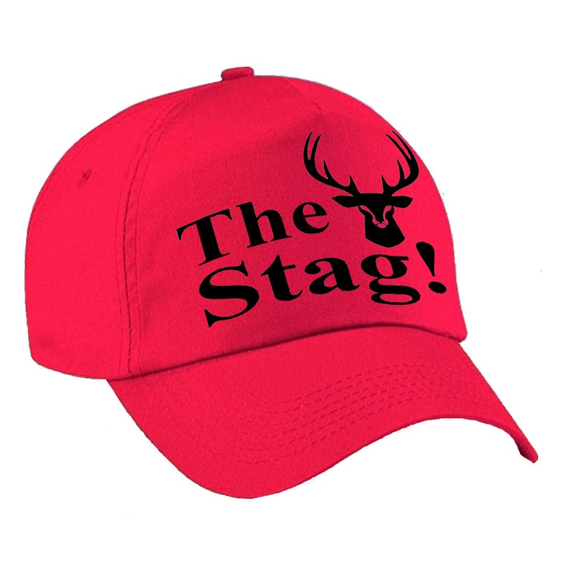The Stag! Baseball Hat|Red Baseball Hat|Black Baseball Hat|White Baseball Hat|Green Baseball Hat|Pink Baseball Hat|Black Text|White Text|Red Text