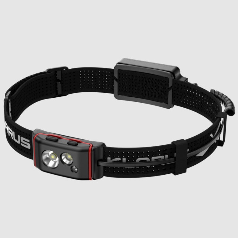 KLARUS HM5 ULTRA THIN LIGHTWEIGHT TRAIL RUNNING HEADLAMP – 800 LUMENS (1200mAh RECHARGEABLE BATTERY)
