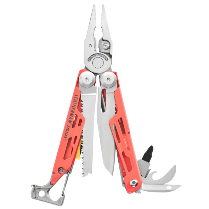 LEATHERMAN SIGNAL WITH STANDARD SHEATH – GUAVA