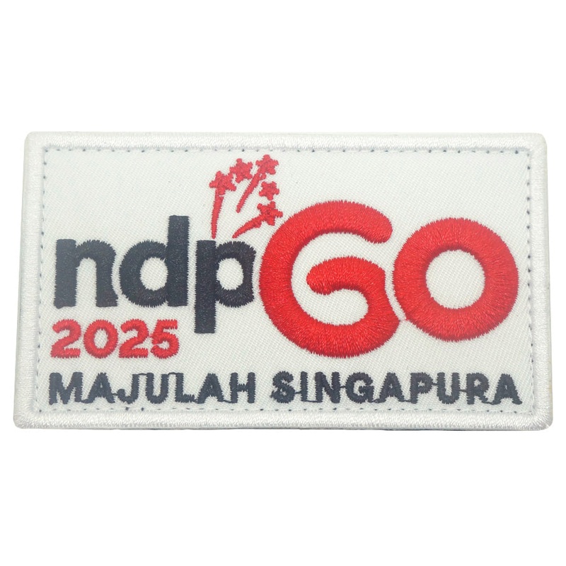 NDP 2025 GO MAJULAH SINGAPURA PATCH – FULL COLOR