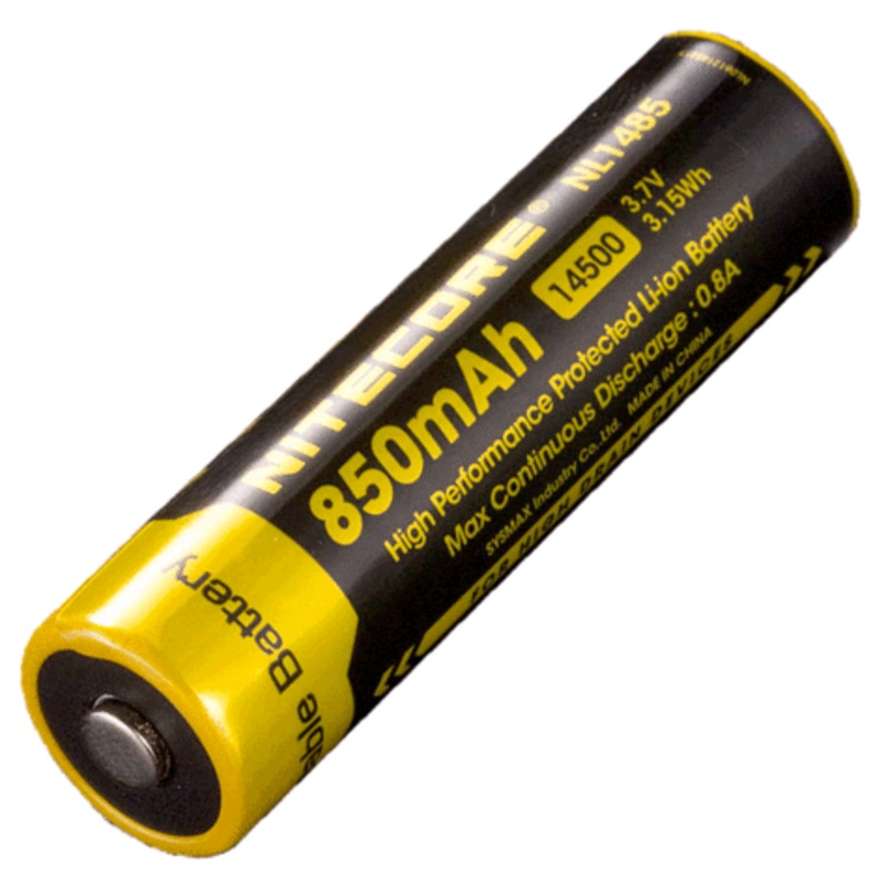 NITECORE NL1485 BATTERY 14500 – 850mAh (OLD STOCK CLEARANCE)