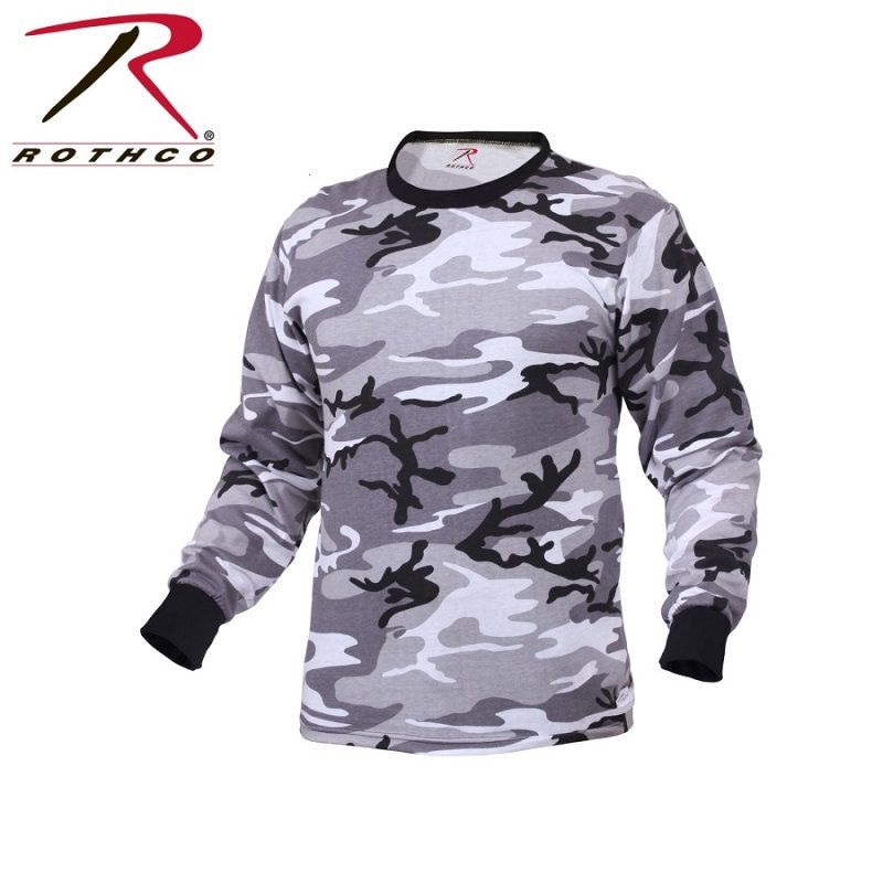ROTHCO LONG SLEEVE CAMO T-SHIRT – CITY CAMO