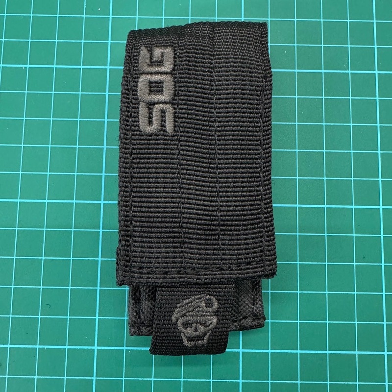 SOG BLACK NYLON TOOL POUCH – SMALL (FITS TOOLS UP TO 3.5)