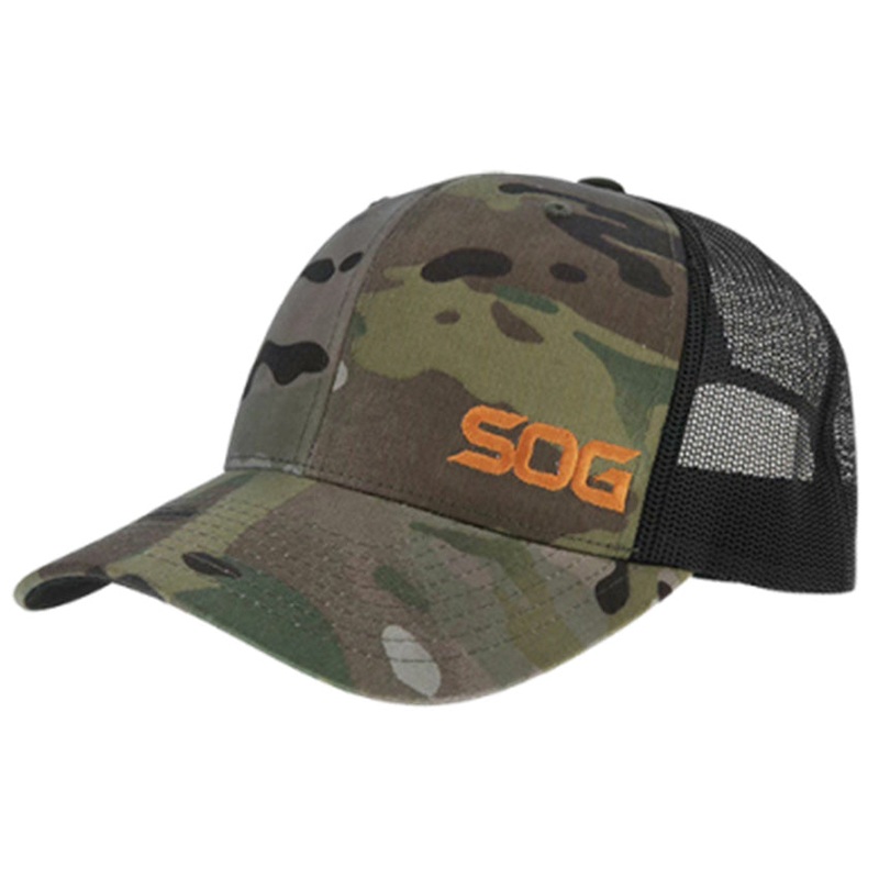 SOG CAP – CAMOUFLAGE (MESH SNAP BACK)